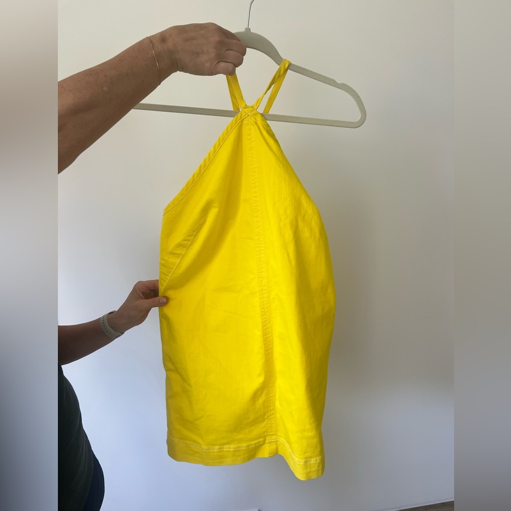 Pilcro Sunny Yellow denim dress